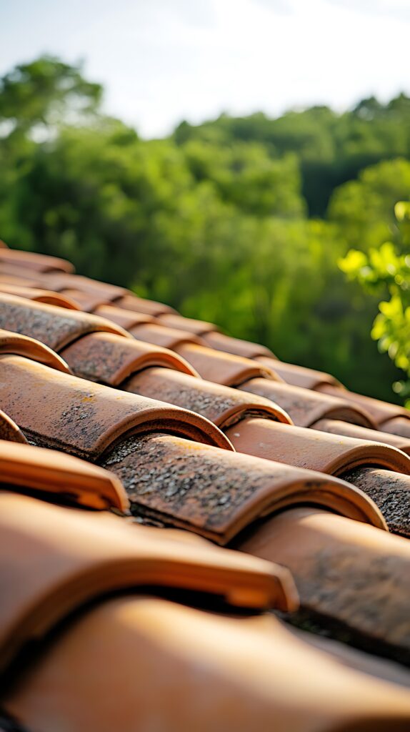 enlever la mousse sur un toit